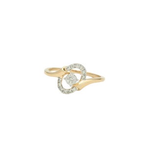 Elegant Infinity Diamond Ring