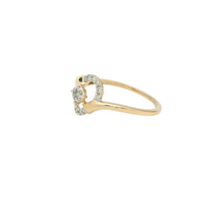 Elegant Infinity Diamond Ring