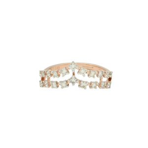 Royal Diamond Tiara Ring