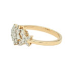 Vintage Floral Diamond Ring