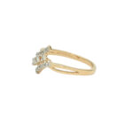 Geometric Glam Diamond Ring