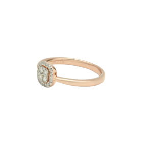 Classic Cushion Halo Diamond Ring