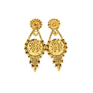 PLAIN YELLOW EARRING