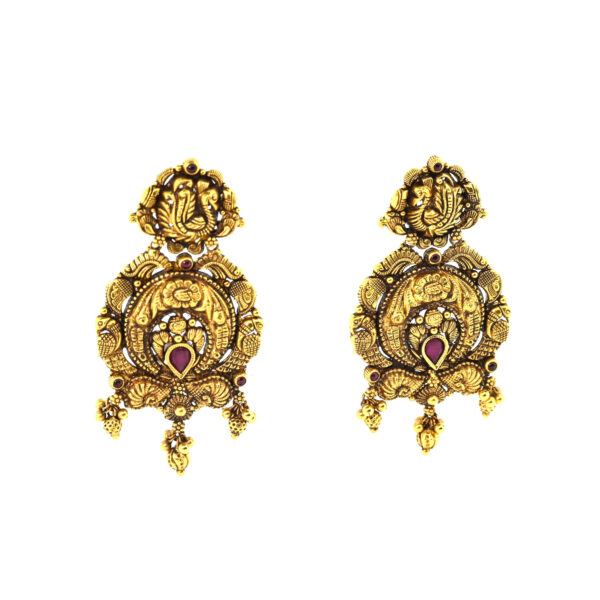 TEMPLE HANGING EARRING