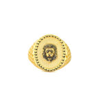 GENTS LION RING