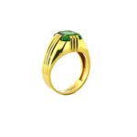 GREEN STONE RING