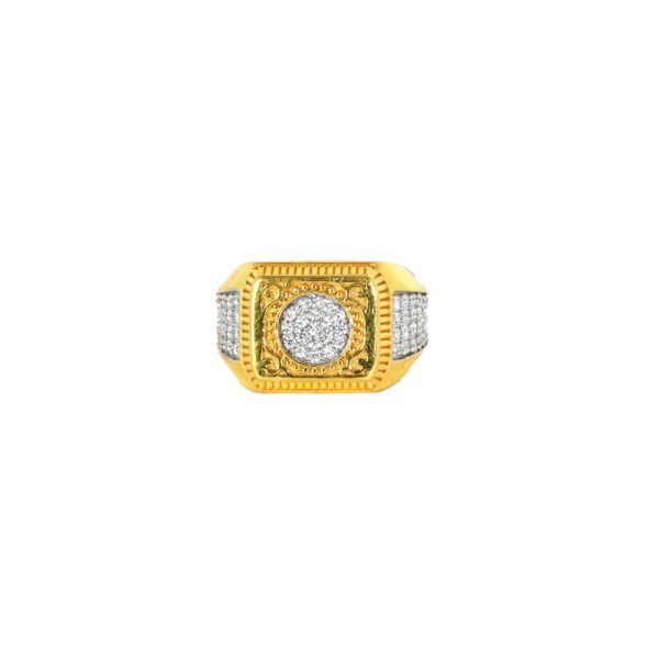 GOLD ZIRCON RING