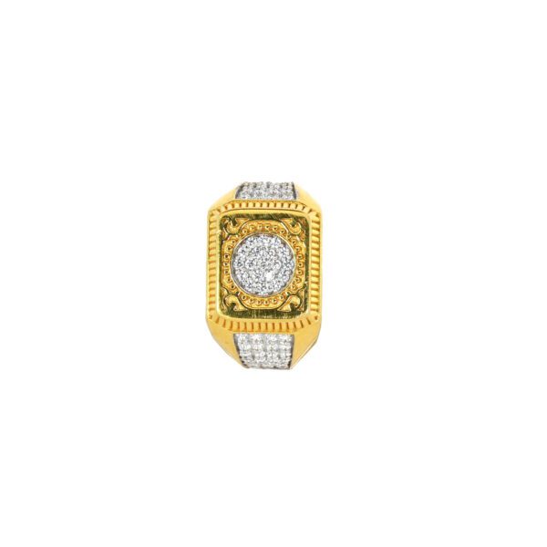 GOLD ZIRCON RING