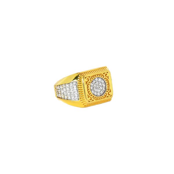 GOLD ZIRCON RING