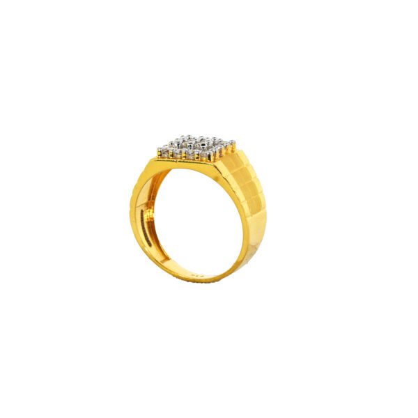 GENTS RING ZIRCON