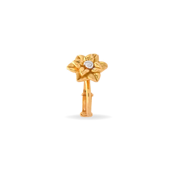 LADIES FLOWER ADJUSTABLE RING