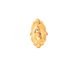 PLAIN YELLOW COCTAIL RING