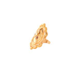 PLAIN YELLOW COCTAIL RING