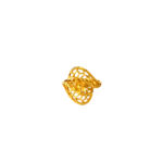 PLAIN CASTING RING WITH FLOWER