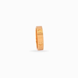 CARTIER LOOK GOLD RING