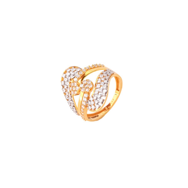 LADIES ZIRCON RING FANCY