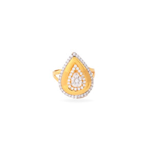 DEWDROP HALO RING