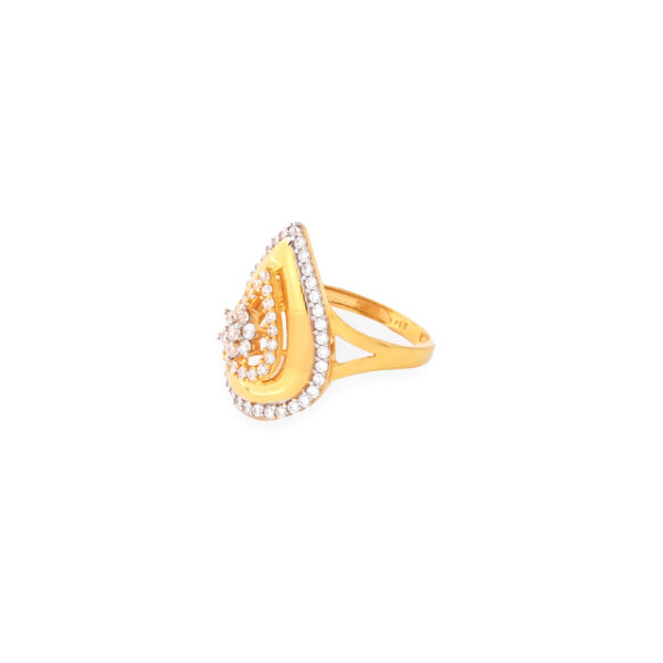 DEWDROP HALO RING