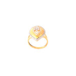 DEWDROP HALO RING
