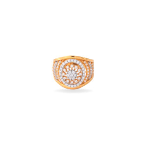 DOME SHAPED COCKTAIL RING