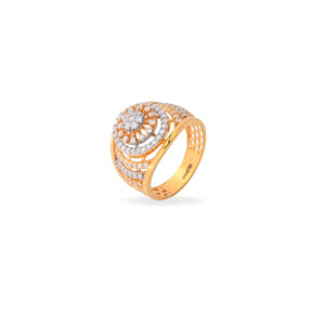 DOME SHAPED COCKTAIL RING