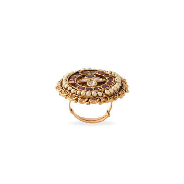 TEMPLE COCKTAIL RING