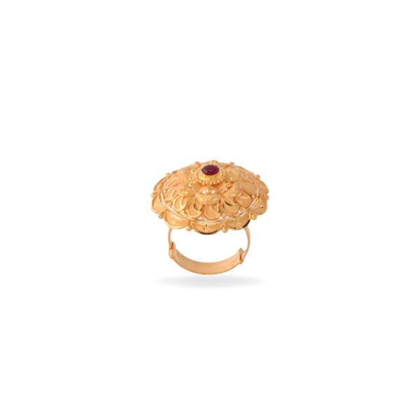 Traditional 22 Karat Gold Ring for Women