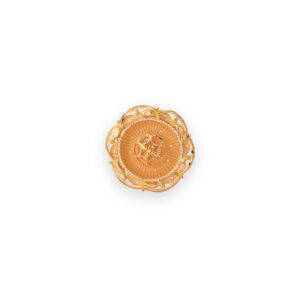 RADIANT FLORAL GOLD RING